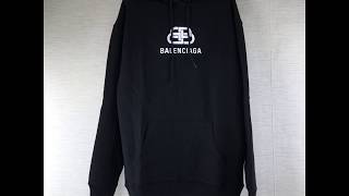 BALENCIAGA HOODIE  Black Review