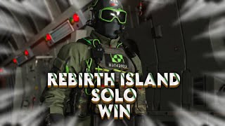 Warzone Solo Win Rebirth Island Gameplay #1