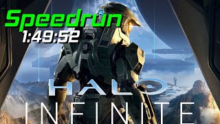 Halo Infinite Speedrun in 1:49:52 | All Missions | Easy