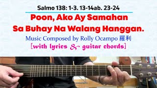 for 12 September 2024 Mass | Salmo138: Poon, Ako Ay Samahan Sa Buhay Na Walang Hanggan.