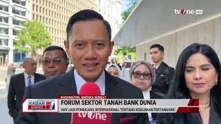 Menteri Agraria dan ATR/BPN Agus Harimurti Yudhoyono (AHY), Menjadi Pembicara di Forum Internasional