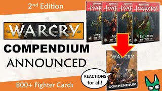 Warcry Compendium Announced! Charge existing warbands into 2nd Edition with this chunky tome!