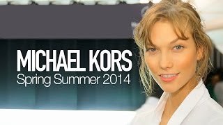 MICHAEL KORS Spring 2014 Backstage ft Katie Holmes | MODTV