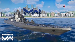 CN LIREN domination mode gameplay : Modern Warships