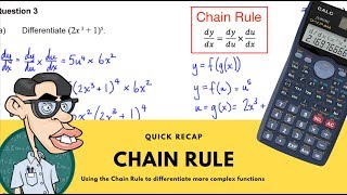 Calculus - Differentiating Using the Chain Rule