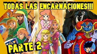 ¿Cuántos Links, Zeldas y Ganons hay en The Legend Of Zelda? (Cronología-Héroe Caído) Parte 2