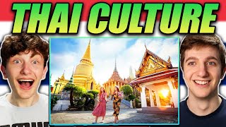 Americans React to 10 Wacky Things Thai Culture