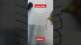 3d easy drawing #shorts #art #drawing #viral #youtubeshorts