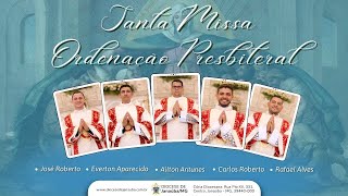 JANAÚBA: A Diocese ordenou 5 novos padres que agora somam 50  para servirem a igreja e a população