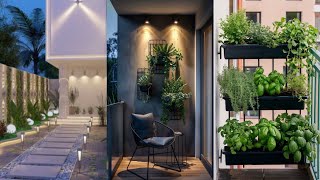 Latest House Garden Design: Beautiful Easy Garden Design: Balcony New Design Garden