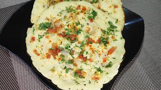 Rava Uttapam Recipe | instant uttapam recipe