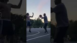 This is what teamwork basketball looks like        #shorts #basketball