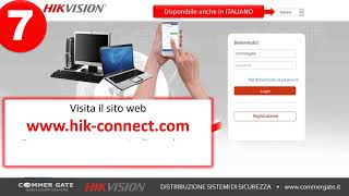 HIKVISION - Cloud Hik-Connect Configurazione collegamento remoto (www.CommerGate.it) [Guida 11 fasi]