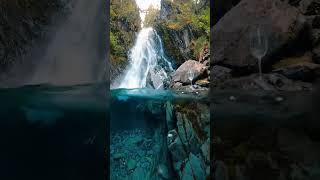 No prettier place on earth then right here in Alaska #alaska #underwater #waterfall