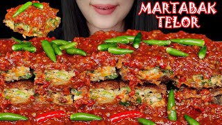 NGEUNAH PISAN ‼ | ASMR MARTABAK TELOR PEDAS EXTRA CABE RAWIT IJO | ASMR INDONESIA