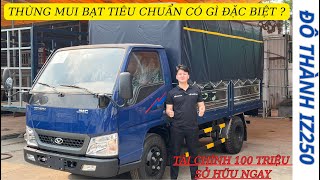 ĐÁNH GIÁ CHI TIẾT XE TẢI ĐÔ THÀNH 2 TẤN 4 IZ250 THÙNG MUI BẠT TIÊU CHUẨN CÓ GÌ ĐẶC BIỆT | 0908632781