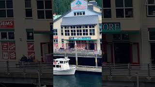 Ketchikan Port ALASKA #shorts #cruise #salmon #salmoncapitaloftheworld #travel