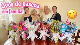 FIZ OVOS DE PÁSCOA EM FAMÍLIA - Mah Marangoni