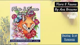 Flora and Fauna by Ava Browne | Digital Flip Through