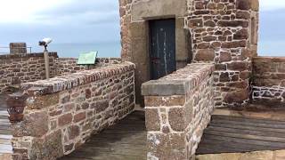 Gorey Harbour View From Top Of Mont Orgueil Castle, Gorey, Jersey #gorey #jersey #channelislands