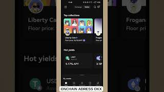 How To Add Onchain Adress To OKX - Shorts