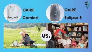 CAIRE Freestyle Comfort vs. CAIRE SeQual Eclipse 5 Comparison