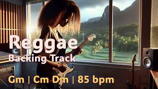 Chill G Minor Reggae Vibes - Backing Track