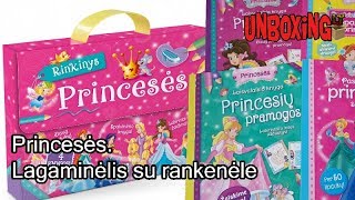 Princesės. Lagaminėlis su rankenėle / PRESVIKA.LT