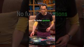 Sheldon - No further  questions | TBBT S06E15 #shorts