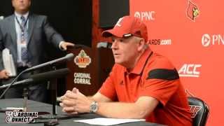 Bobby Petrino   Murray State Post Game