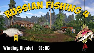 Russian Fishing 4 - Winding Rivulet - Kręty strumyk