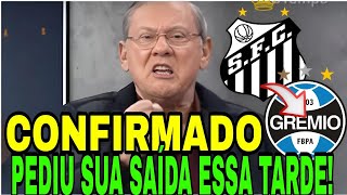 BOMBA!! FOI SEU ÚLTIMO JOGO COM A CAMISA DO PEIXÃO!?| NOTÍCIAS DO SANTOS