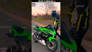 RS 457 Vs Ninja 400 ⚡ || Kaun Jitega? 🔥 || Mr Unknown Facts #shorts