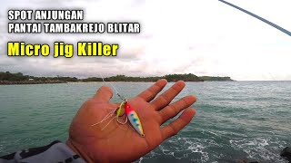 Mancing Casting Saat angin Kencang ini yang terjadi - Tridentech silver rays light.