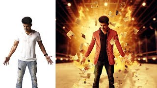 Kaththi To 'Mersal  making | Vijay 61 | Photoshop Manipulation Time lapse