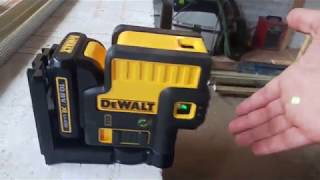 DeWalt DCE085D1G 5 punktowy laser zielony XR