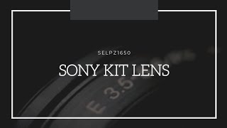 I MADE A SONY SELPZ1650 COMMERCIAL | PRODUCT SHOOT |  Sony 16 - 50mm PZ f3.5 - 5.6 kit lens