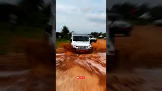 Offroading Ka Baap 👿 #shorts #thar #carreview #youtubeshorts #rakesh #tharroxx