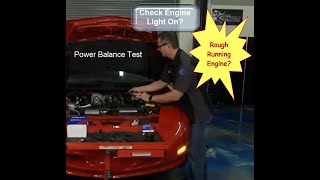 Misfire Diagnostics / Power Balance Test Diagnose a Rough Running Engine