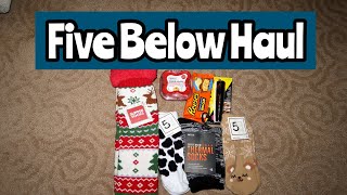 FIVE BELOW SHOPPING HAUL DECEMBER 2022