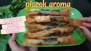 Resep Pisang Aroma Piscok Renyah Kulit Lumpia Yang Enak | Ide Jualan Jajanan Enak