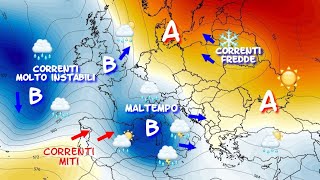 METEO: INIZIO MARZO PROSEGUE TEMPESTOSO, SPECIE A NORD! PIOGGE E CARICO DI NEVE SUI MONTI! NO FREDDO