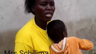 Kanyama Woman Raising a physically challenged child