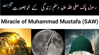 Hazrat Muhammad Mustafa S.A.W Ke Zindgi Ke Mojzat ❤😍🌼 | Miracles Of Muhammad Mustafa S.AW