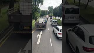 Singapore Marsiling MRT to Woodland checkpoint is [live] Video