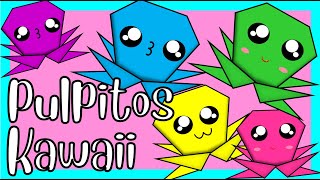 Pulpitos Kawaii De Origami-Totalmente Creativos 🎨