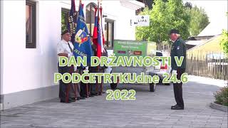 DAN  DRŽAVNOSTI PROSLAVA V PODČETRTKU dne 24 6 2022