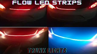 Rear Trunk LED Multi-Function Stripe Lights + Installing into My Scirocco Video, How to Install ?