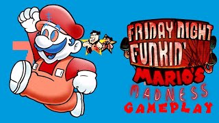 (Snokido) Friday Night Funkin Mario Madness v2 nourishing blood