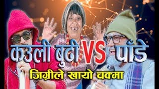 कउली बुढी VS पाँडे जिग्रीले खायो चक्मा |  Kauli Budi VS Pade |